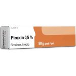 PIROXIN 0,5 % 50 g geeli