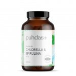 Puhdas+ Premium Chlorella & Spirulina 500 mg, 300 tbl