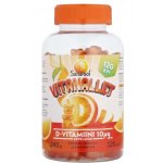 Sana-sol Vitanallet D-vitamiini 10mcg Appelsiini 120 kpl