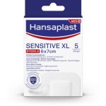 Hansaplast Sensitive laastari XL (6 x 7cm) 5 kpl