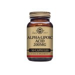 Solgar Alfalipoiinihappo (Alpha Lipoic Acid) 200 mg, 50 kaps
