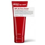 Recipe for men SPF30 Facial Moisturizer 75 ml