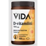Vida D-vitamiini 100µg 100 kaps