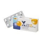 XYZAL 5 mg 28 fol tabl, kalvopääll